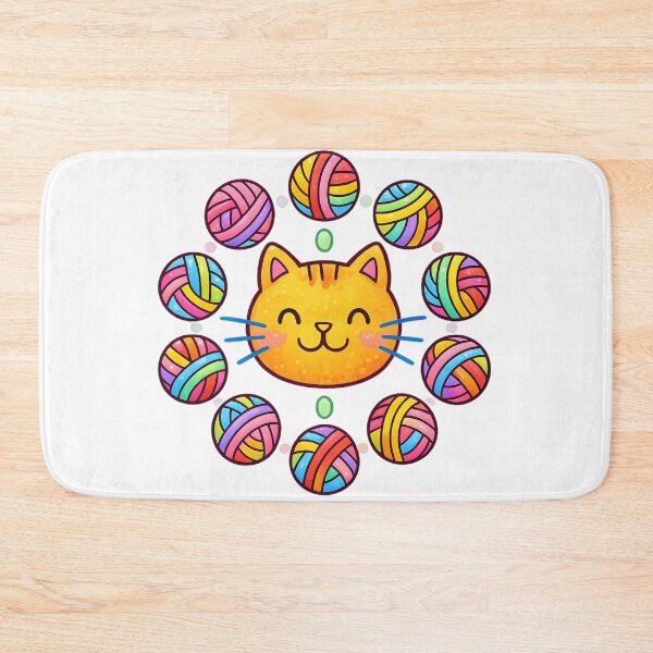Item preview, Cat Face Mandala Intricate Floral Design designed and sold by SoftSproutstu.