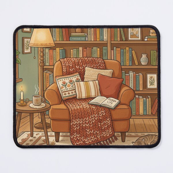 Item preview, Cozy reading nook!!! - Cozy Book Lover - A cozy reading corner - A cozy paradise for book lovers designed and sold by SoffyLee586.