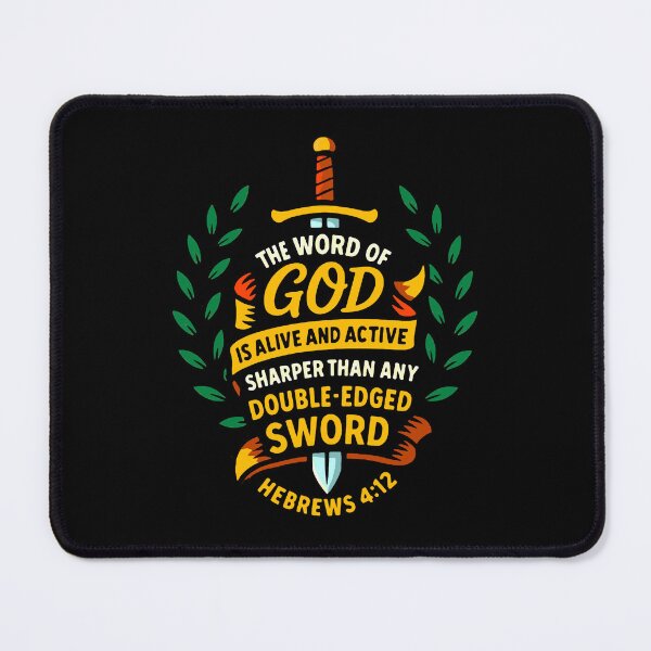 Item preview, Hebrews 4:12 For The Word of God is Alive and Active designed and sold by plushism.