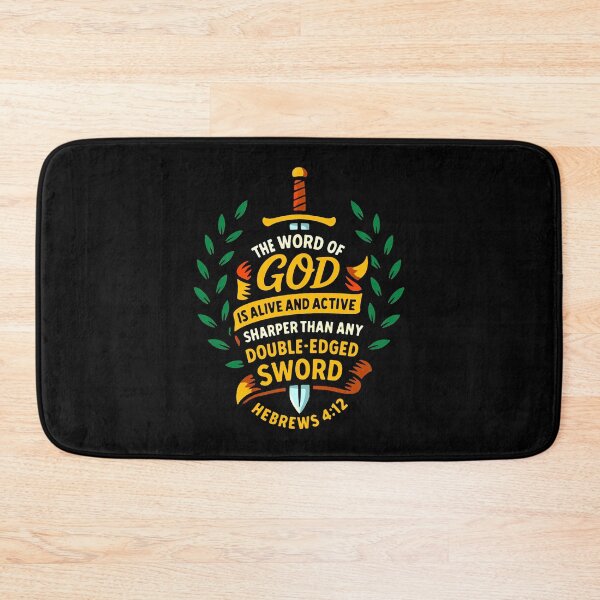 Item preview, Hebrews 4:12 For The Word of God is Alive and Active designed and sold by plushism.