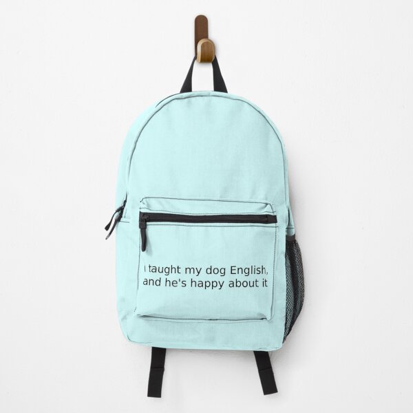 Item preview, I taught my dog English, and he's happy about it designed and sold by English Learning.