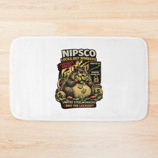 Item preview, Nipsco Steelworkers Lockout  designed and sold by Hamzamg ⭐⭐⭐⭐⭐⭐(2k).
