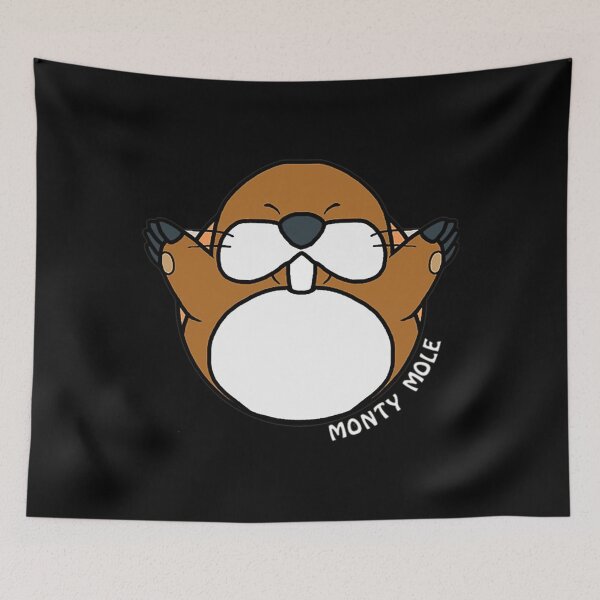 Item preview, Monty Mole Flamedvortexxx designed and sold by ladypoeart.