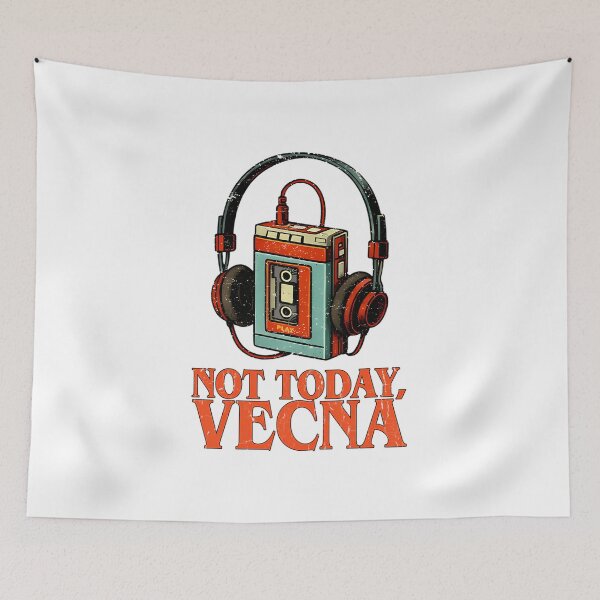 Item preview, Not Today Vecna  designed and sold by Hamzamg ⭐⭐⭐⭐⭐⭐(2k).