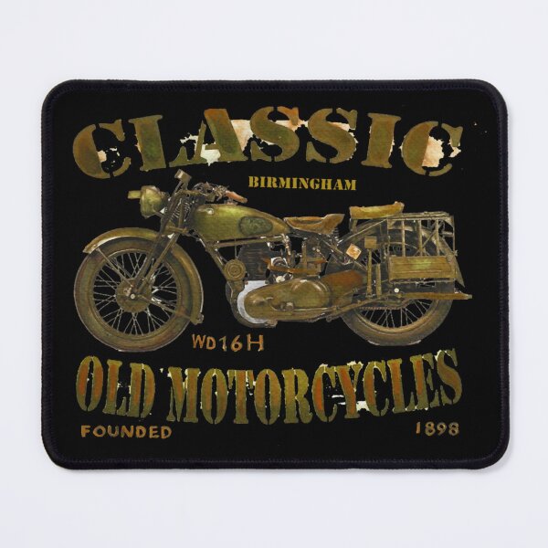 Item preview, Vintage Classic Motorcycle Birmingham Retro Tee designed and sold by FroggyBaBoy.