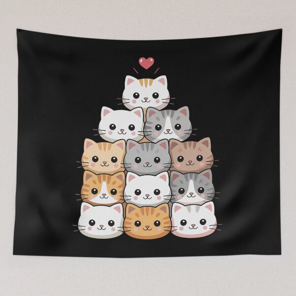 Item preview, Cat Cute Cats Anime Kawaii designed and sold by TyraYoung.