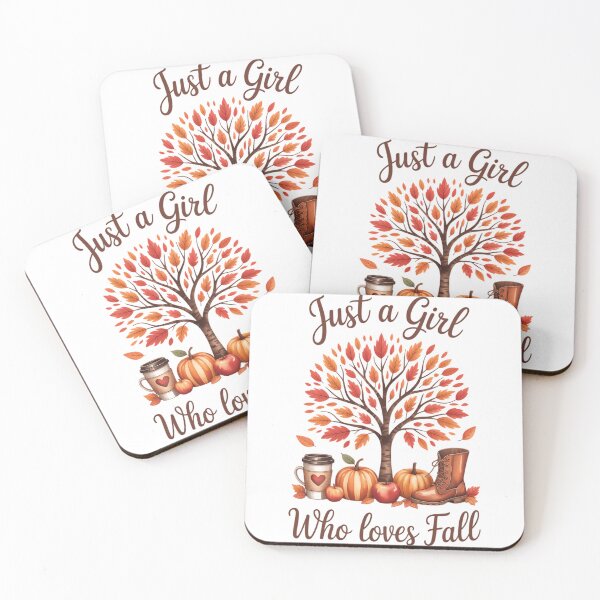Item preview, Just A Girl Who Loves Fall Pumpkin Spice Latte Cute Autumn designed and sold by TyraYoung.