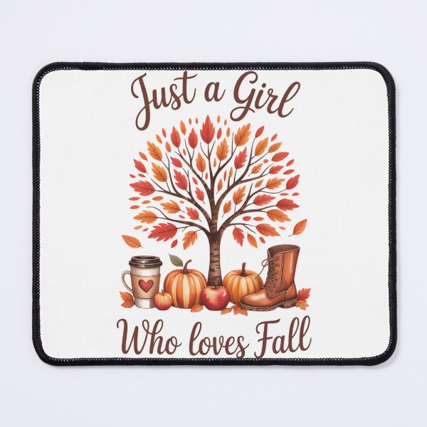 Item preview, Just A Girl Who Loves Fall Pumpkin Spice Latte Cute Autumn designed and sold by TyraYoung.