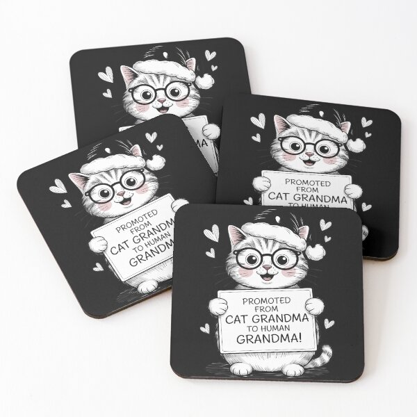 Item preview, promoted from cat grandma to human grandma 2026 designed and sold by TyraYoung.
