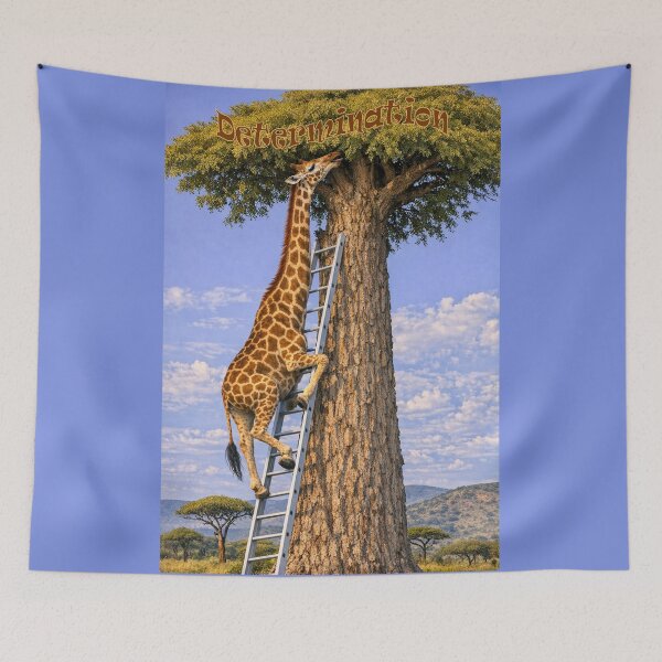 Item preview, Giraffe Determination designed and sold by CarolM.