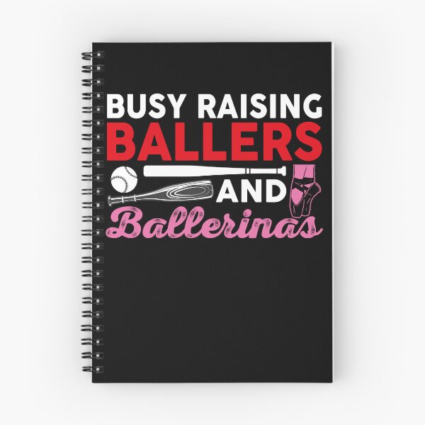 Item preview, Busy Raising Ballers and Ballerinas Baseball Dance designed and sold by KroghDs.
