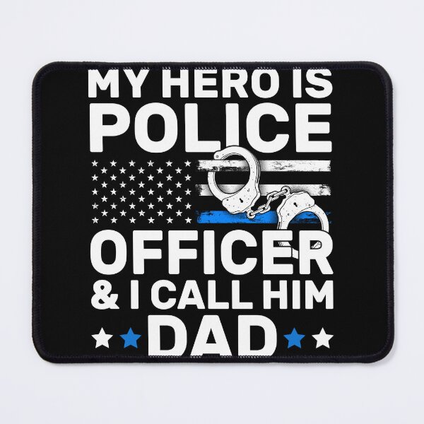 Item preview, My Hero Police Officer Dad Kids designed and sold by KroghDs.