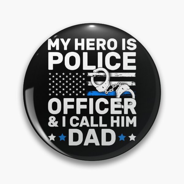 Item preview, My Hero Police Officer Dad Kids designed and sold by KroghDs.