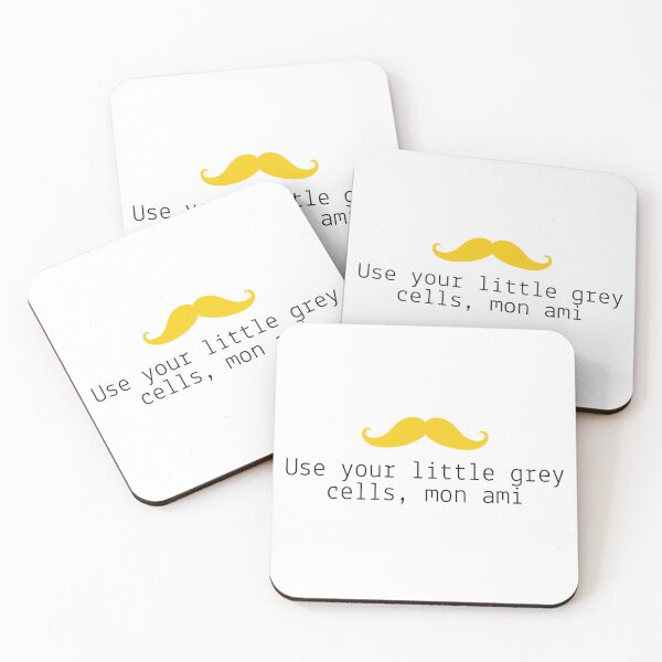Item preview, Use your little grey cells designed and sold by Fantasy2Reality.