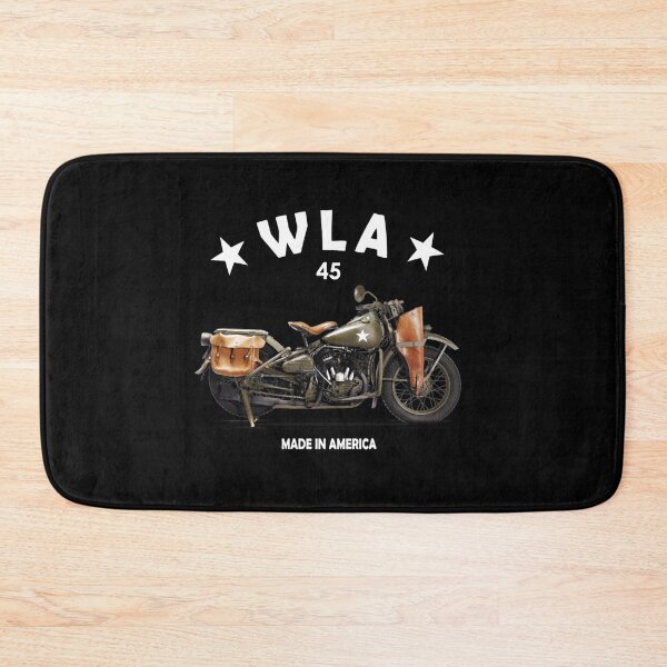 Aperçu de l'œuvre T-shirt vintage de moto militaire WLA 45 créée et vendue par FroggyBaBoy.
