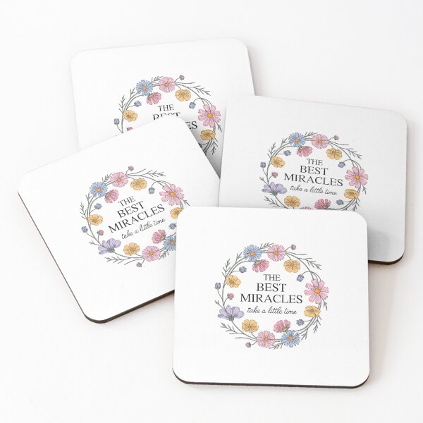 Item preview, The Best Miracles Take A Little Time IVF Mom Transfer Day  designed and sold by EllenJast.
