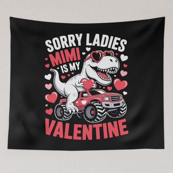 Item preview, Sorry Ladies Mimi Is My Valentine Dinosaur Monster designed and sold by EllenJast.
