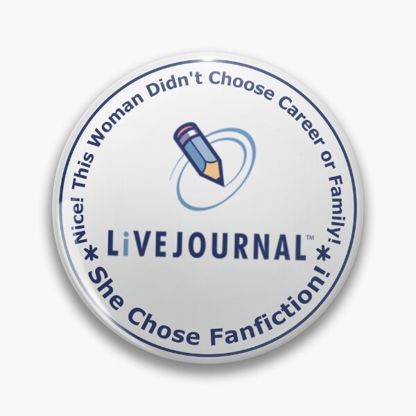 Item preview, She Chose Fanfiction (LiveJournal) designed and sold by StarJewel77.