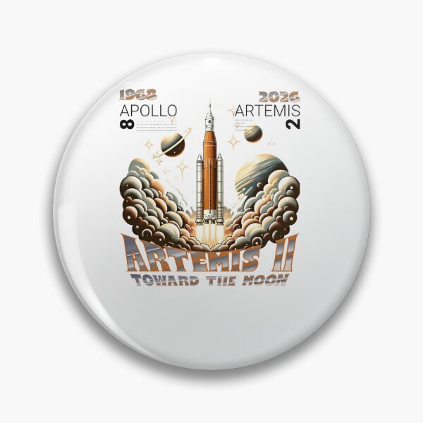 Item preview, Artemis II Toward The Moon - Space Exploration 2026 designed and sold by MillieRhodes.