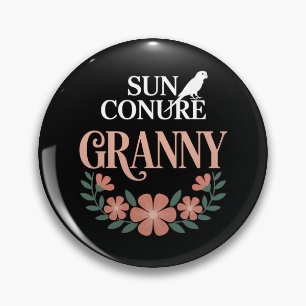 Item preview, Sun Conure Granny Gifts Womens Parrot Bird Owner Christmas designed and sold by EllenJast.