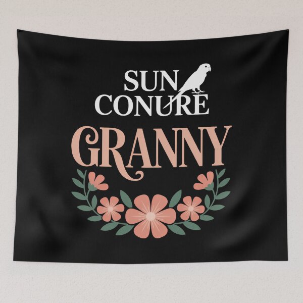 Item preview, Sun Conure Granny Gifts Womens Parrot Bird Owner Christmas designed and sold by EllenJast.