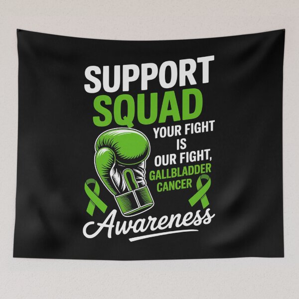Item preview, Support Awareness Squad I Cholecystectomy Gallbladder Cancer  designed and sold by EllenJast.