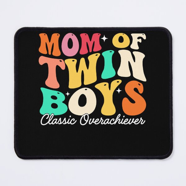 Item preview, Retro Mom of Twin Boys Classic Overachiever designed and sold by KroghDs.