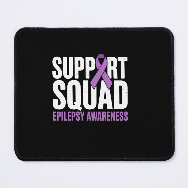 Item preview, Support Squad Epilepsy Awareness Purple Ribbon designed and sold by EllenJast.