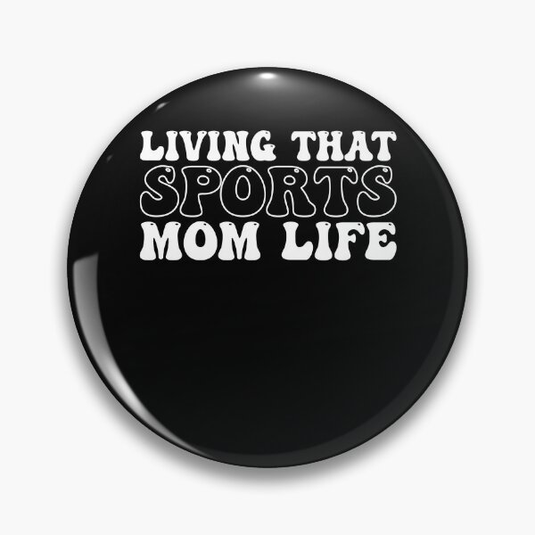 Item preview, Retro Groovy Sports Mom Life Sideline Design designed and sold by KroghDs.