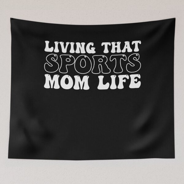 Item preview, Retro Groovy Sports Mom Life Sideline Design designed and sold by KroghDs.