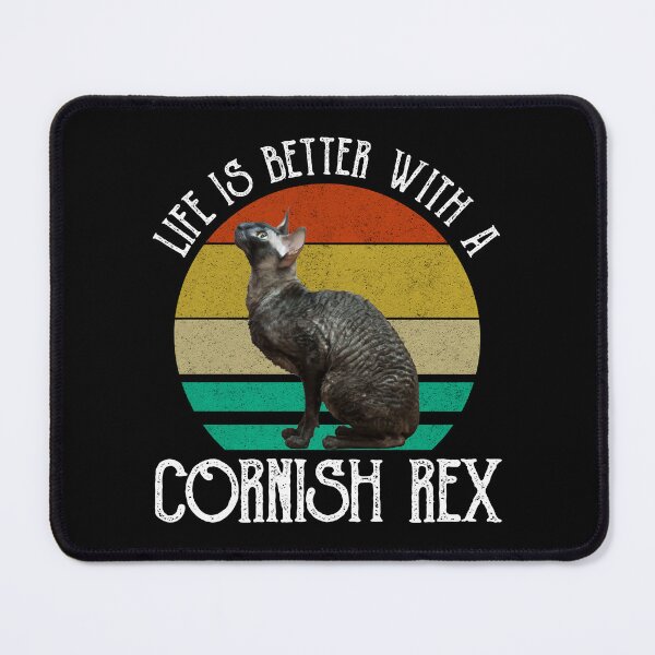 Item preview, Life Is Better With A Cornish Rex designed and sold by Cat Lady Designs.