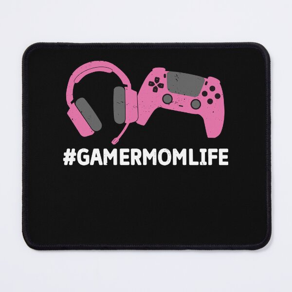 Item preview, Pink Gamer Mom Life Controller Headset Design designed and sold by KroghDs.