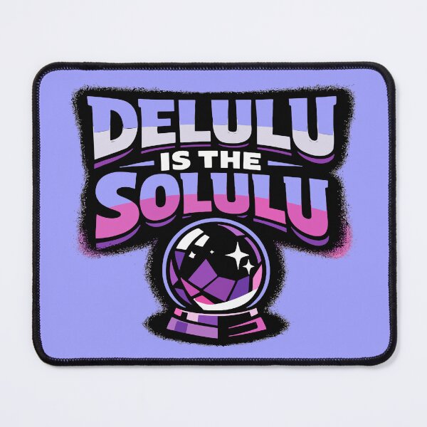 Item preview, Delulu is the Solulu - Manifestation Street Art  designed and sold by xmoudx.