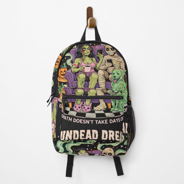 Item preview, Undead Dread Spooky Couple Halloween Aesthetic Funny Zombie Art designed and sold by ZenvyraLab.