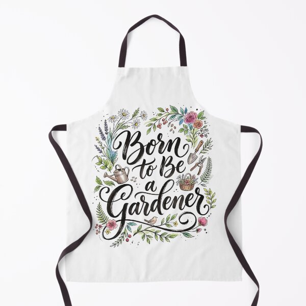 Item preview, Born to Be a Gardnener designed and sold by Birdie and Flynn.