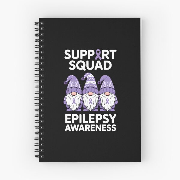 Item preview, Support Squad Gnomes Purple Warrior Epilepsy Awareness designed and sold by EllenJast.