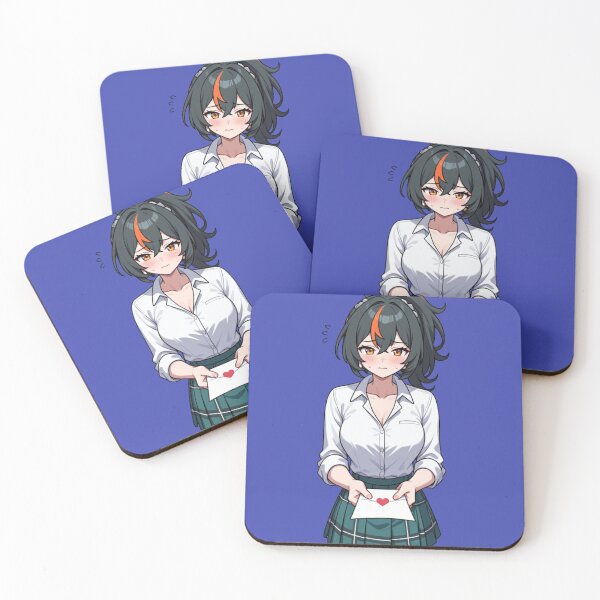 Item preview, Nervous Love Confession - Shy Schoolgirl Spirit designed and sold by Jimakmo.