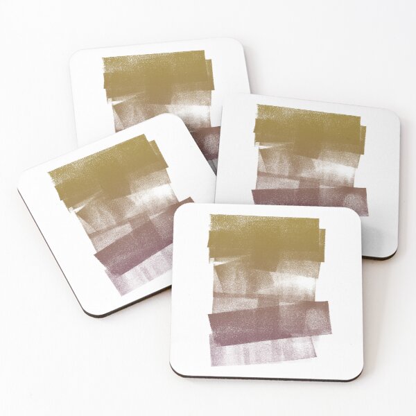 Item preview, Swatch Sample Textured Monoprint - Ochre to Beet Gradient designed and sold by Irene Estelle.