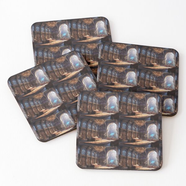 Item preview, Dreamy Magical Library – Cozy Dark Academia Aesthetic designed and sold by EchoWave11.