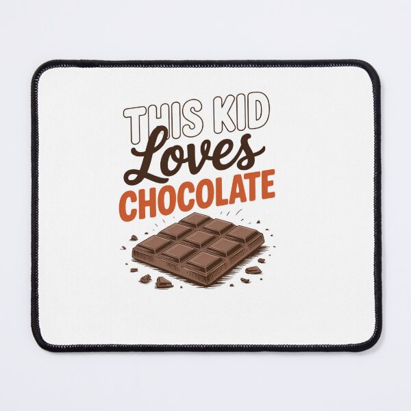 Item preview, This Kid Loves Chocolate Fun Novelty Kids Food designed and sold by EllenJast.