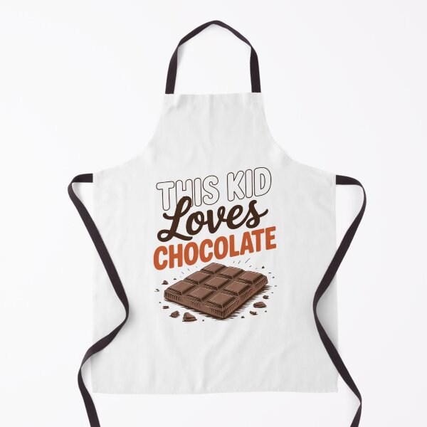Item preview, This Kid Loves Chocolate Fun Novelty Kids Food designed and sold by EllenJast.