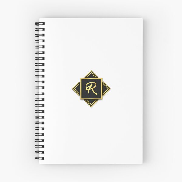 Item preview, Luxury Gold R Logo Minimal Geometric Design designed and sold by Atelier Rescator.