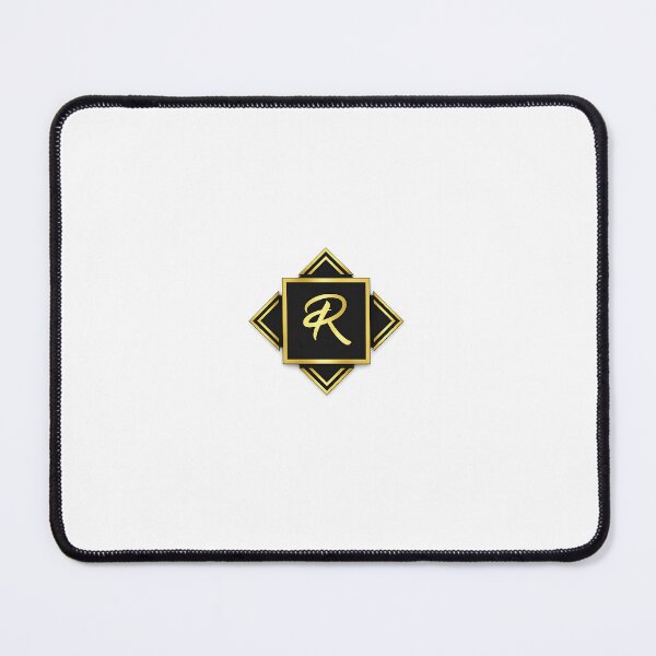 Item preview, Luxury Gold R Logo Minimal Geometric Design designed and sold by Atelier Rescator.