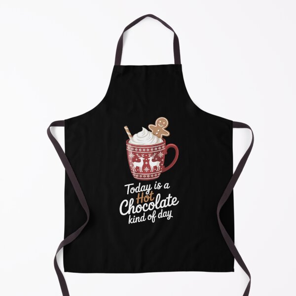 Item preview, Today Is A Hot Chocolate Kind of Day - Red Reindeer Mug designed and sold by EllenJast.