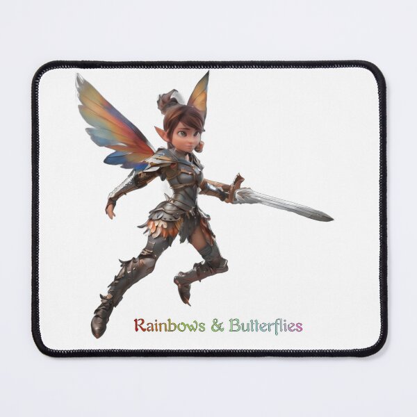 Item preview, Rainbows & Butterflies - PIxie Knight designed and sold by Mia's Menagerie.