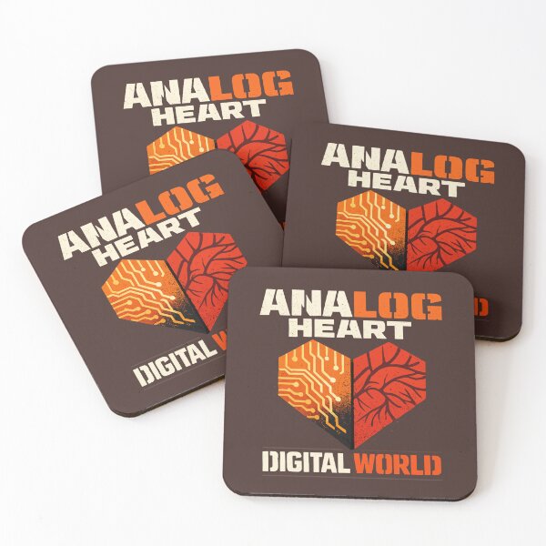 Item preview, Analog Heart Digital World - Tech Balance Street Art designed and sold by xmoudx.