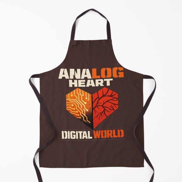 Item preview, Analog Heart Digital World - Tech Balance Street Art designed and sold by fadilow.