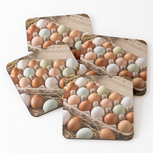 Item preview, Farm Fresh Eggs in Rustic Carton designed and sold by Sarcastic Narwhal.