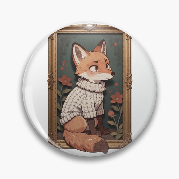 Item preview, Fox in a Frame designed and sold by Birdie and Flynn.