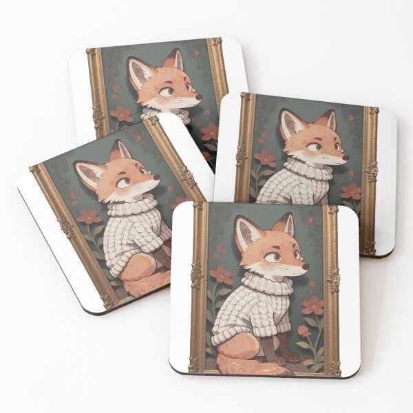 Item preview, Fox in a Frame designed and sold by Birdie and Flynn.